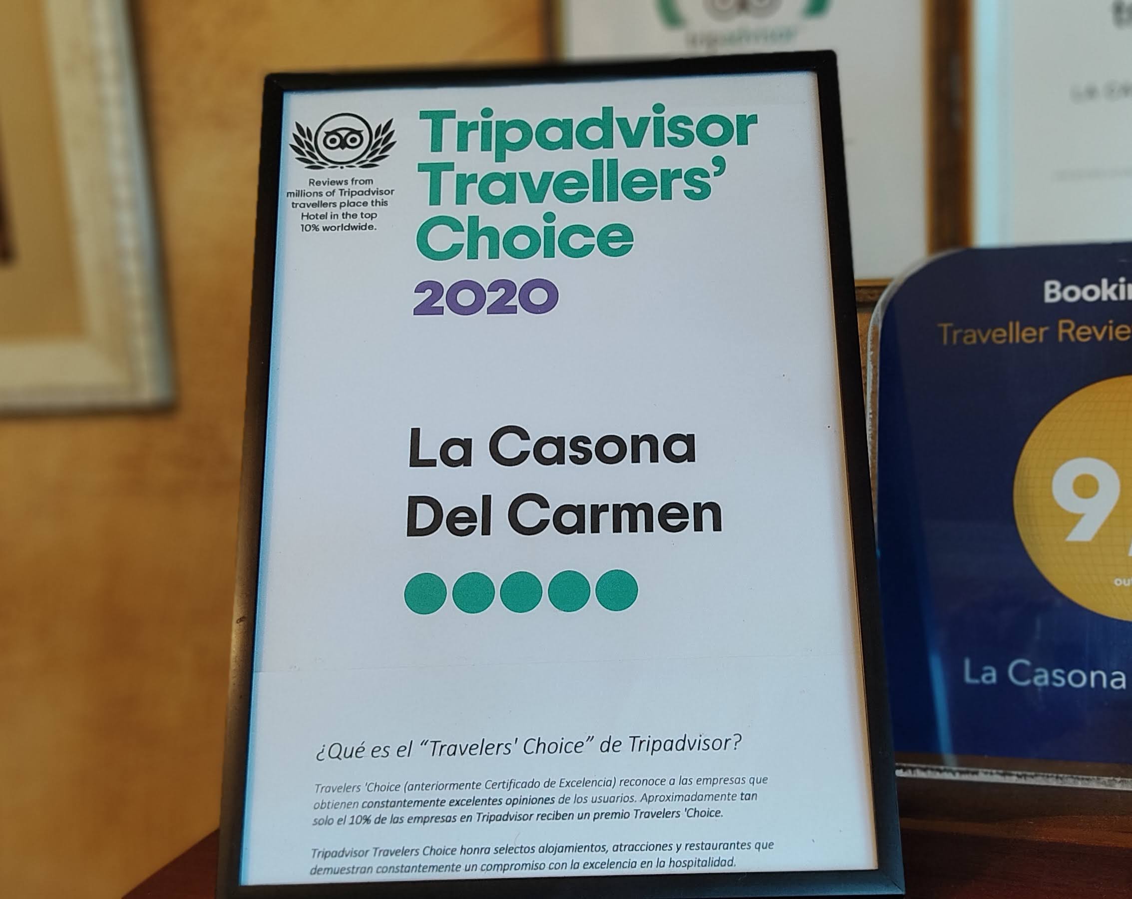 Tripadvisor Travellers Choice 2020 Apartamentos rurales Noja Cantabria