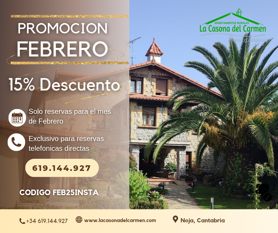 OFERTA CASAS RURALES